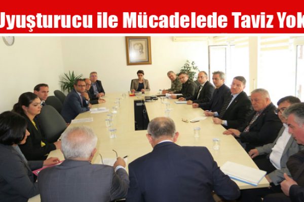 Uyuşturucu ile Mücadelede Taviz Yok